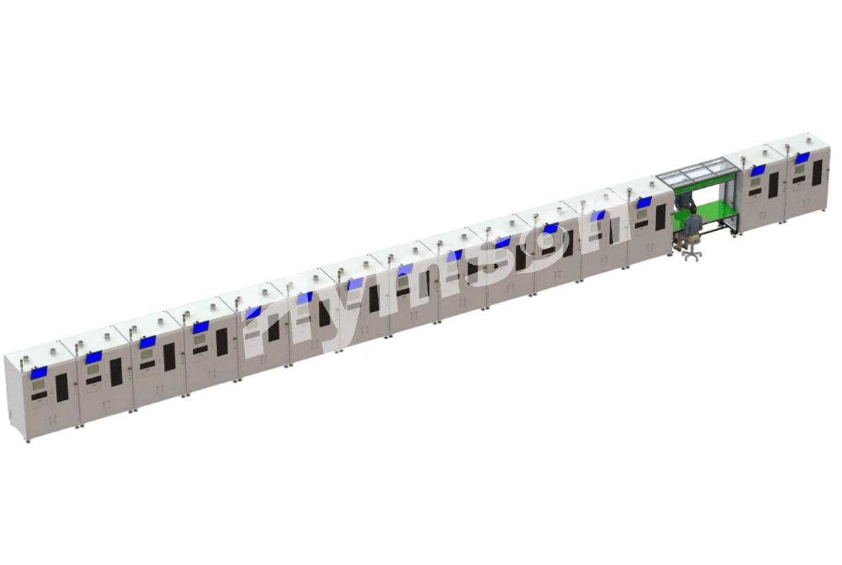 鼎点平台全自动软包电池Pack线：柔性化生产，定制化服务